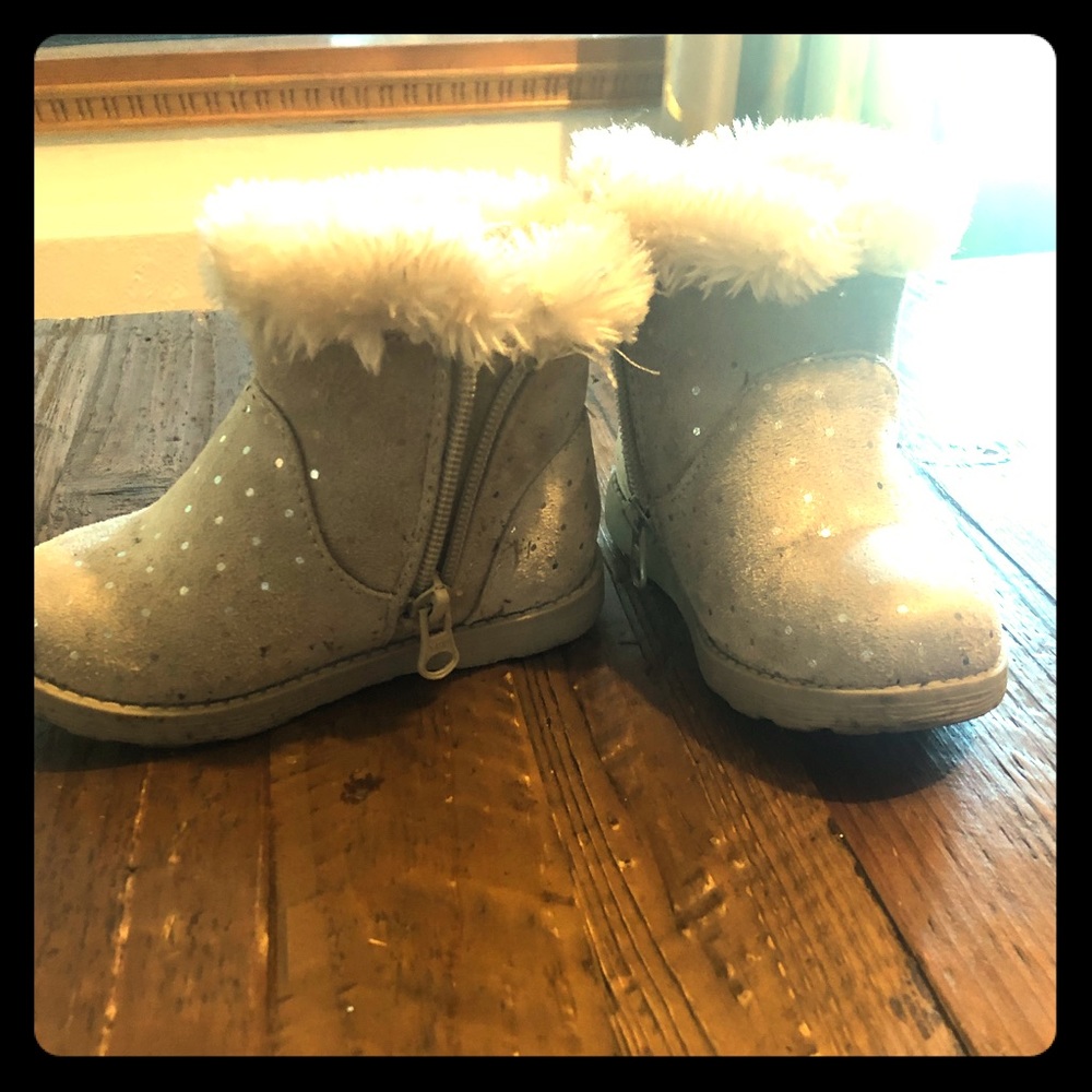 Toddler sparkle boots